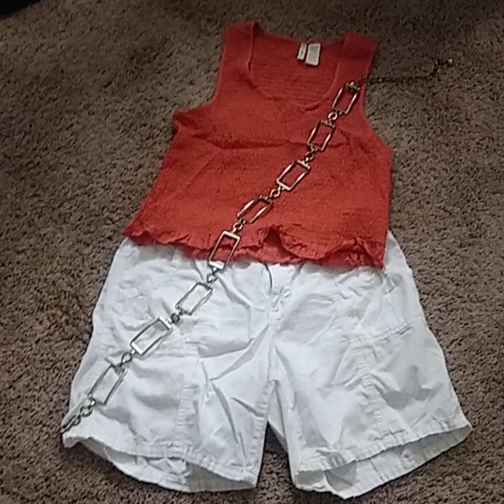 Scrunch tank top